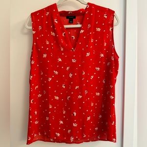 Halogen - Sleeveless business causal blouse